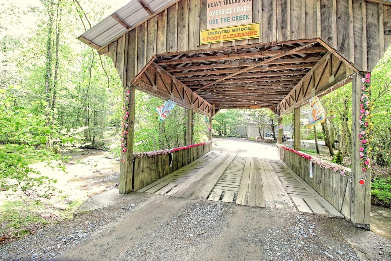 Tree Song Mountain Creek Cabin Ellijay Exterior foto